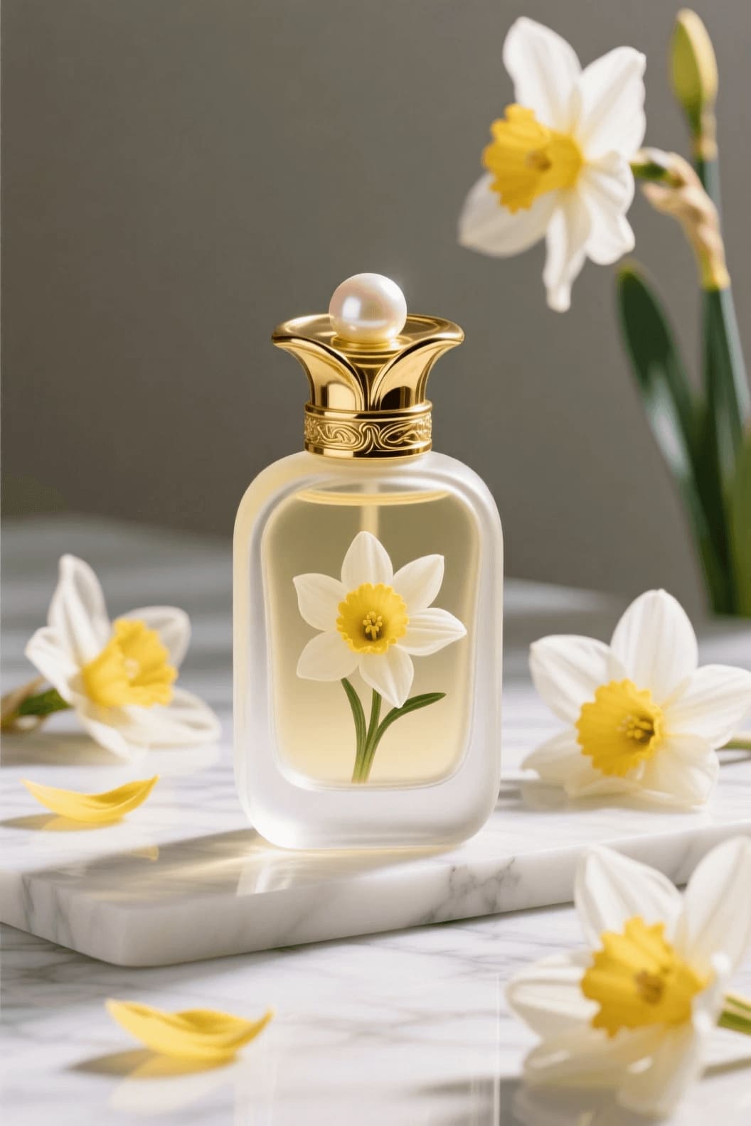 عطر با رایحه نرگس و یه عکس بده