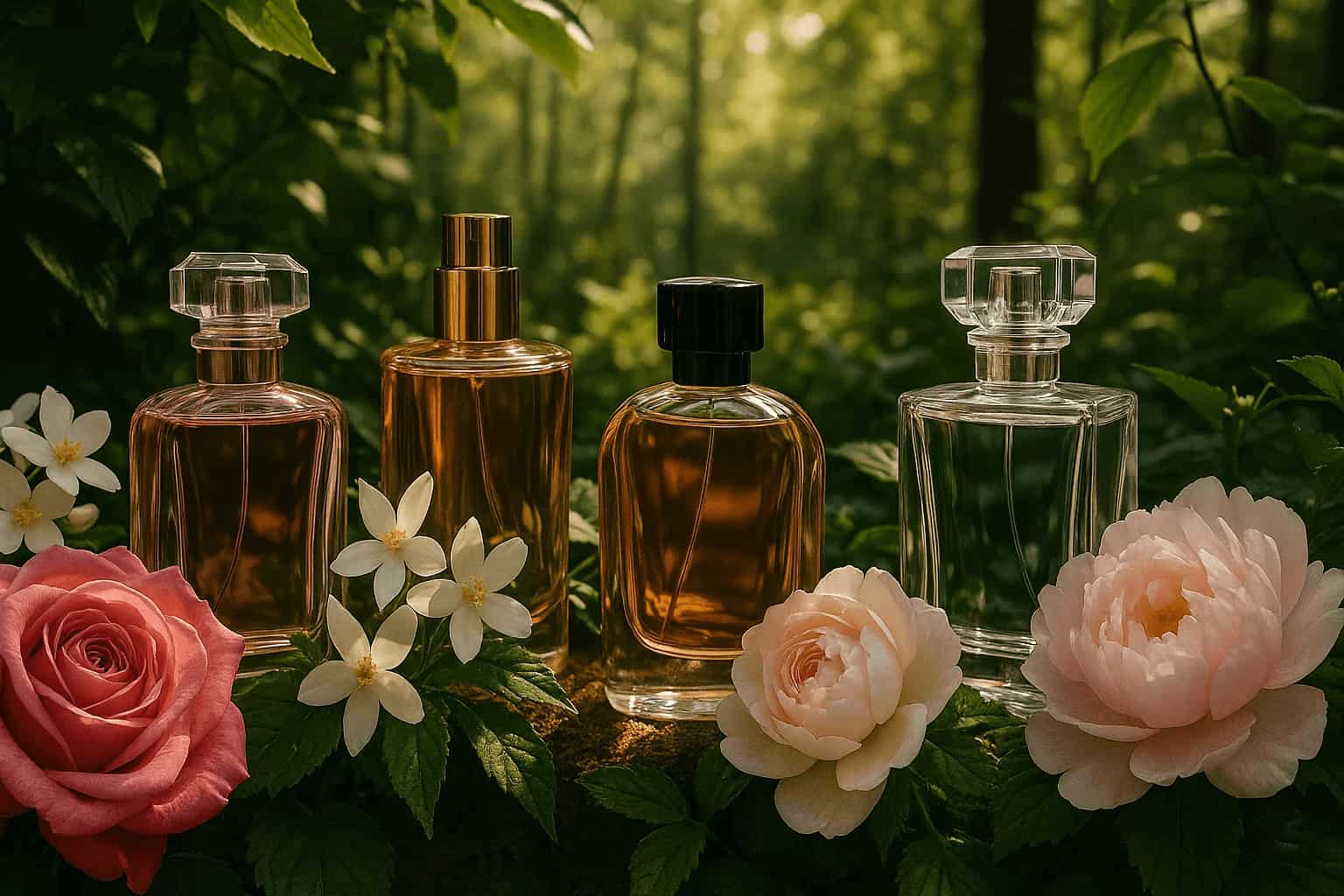 عطر زنانه با بوی گل