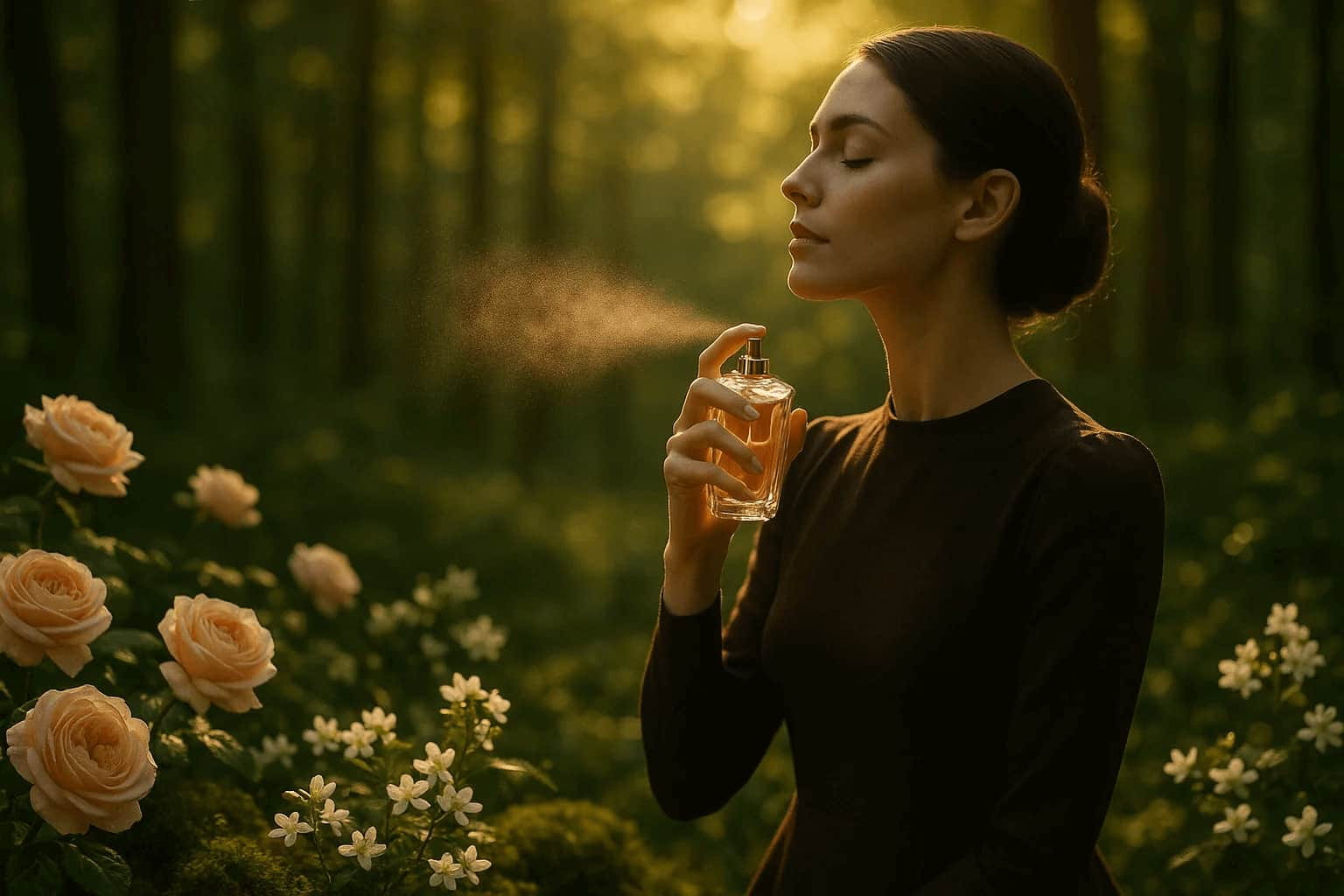عطر با رایحه چایپر گلی