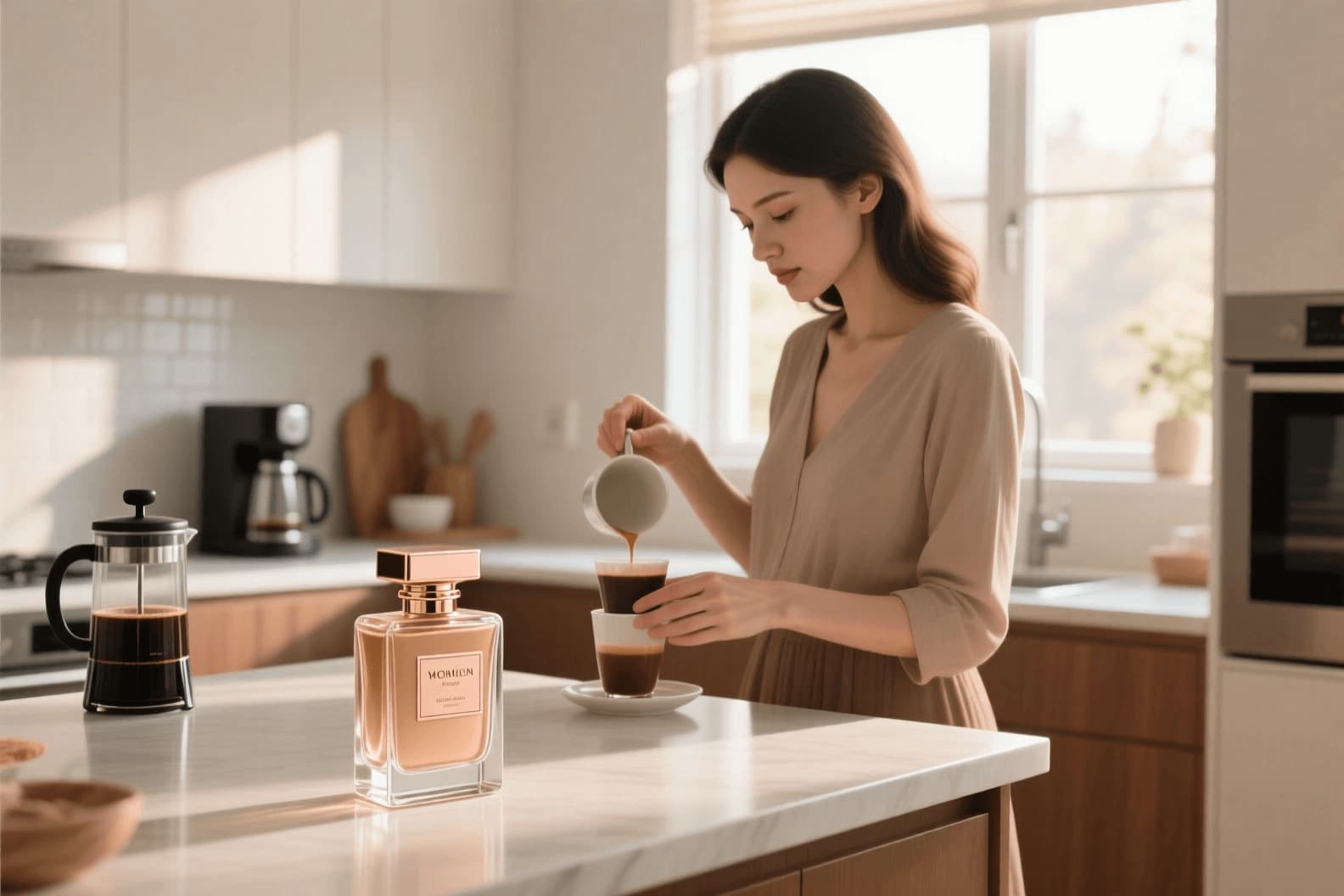 عطر زنانه با بوی قهوه