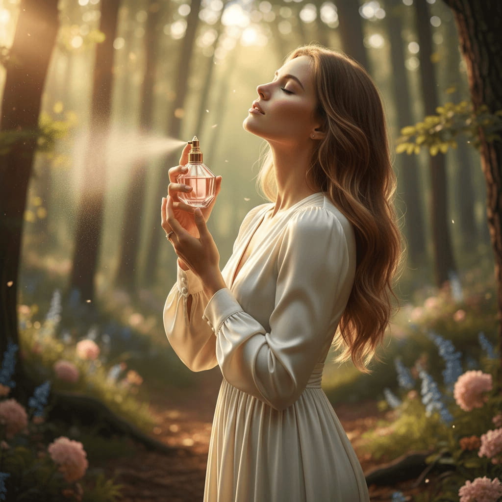 عطر زنانه صورتی