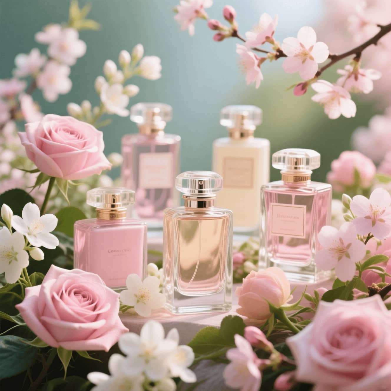 عطر با رایحه گل‌های بهاری