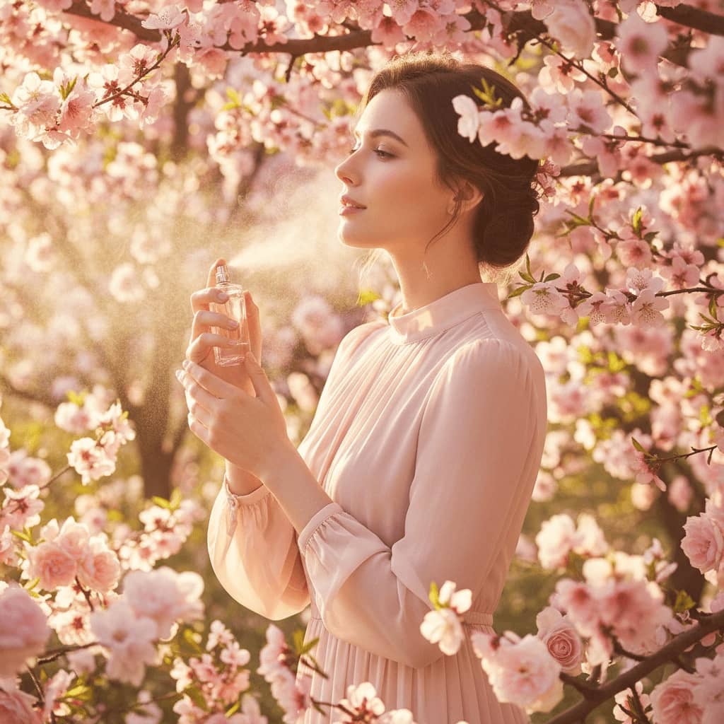 عطر با رایحه گل‌های بهاری