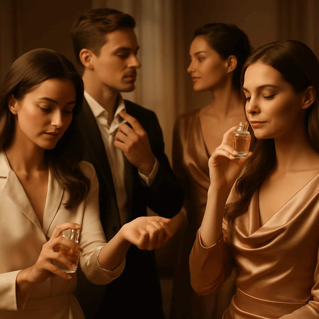 نحوه درست عطر زدن