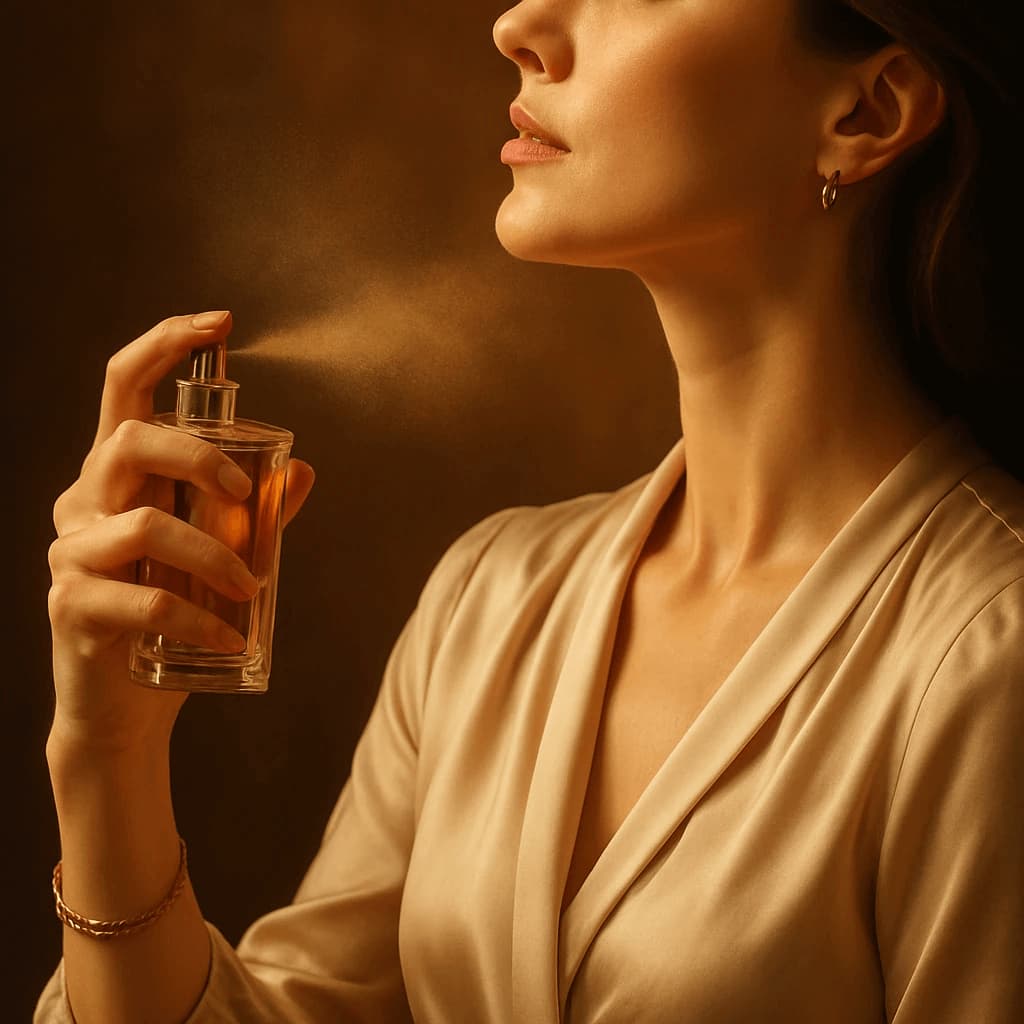 عطر گرم و تلخ زنانه