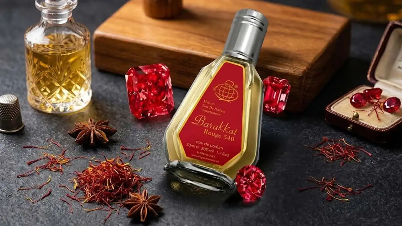 ادکلن اماراتی زنانه فراگرنس ورد باراکات رژ 540 بهترین عطر زنانه اماراتی، عطر زنانه اماراتی اصل